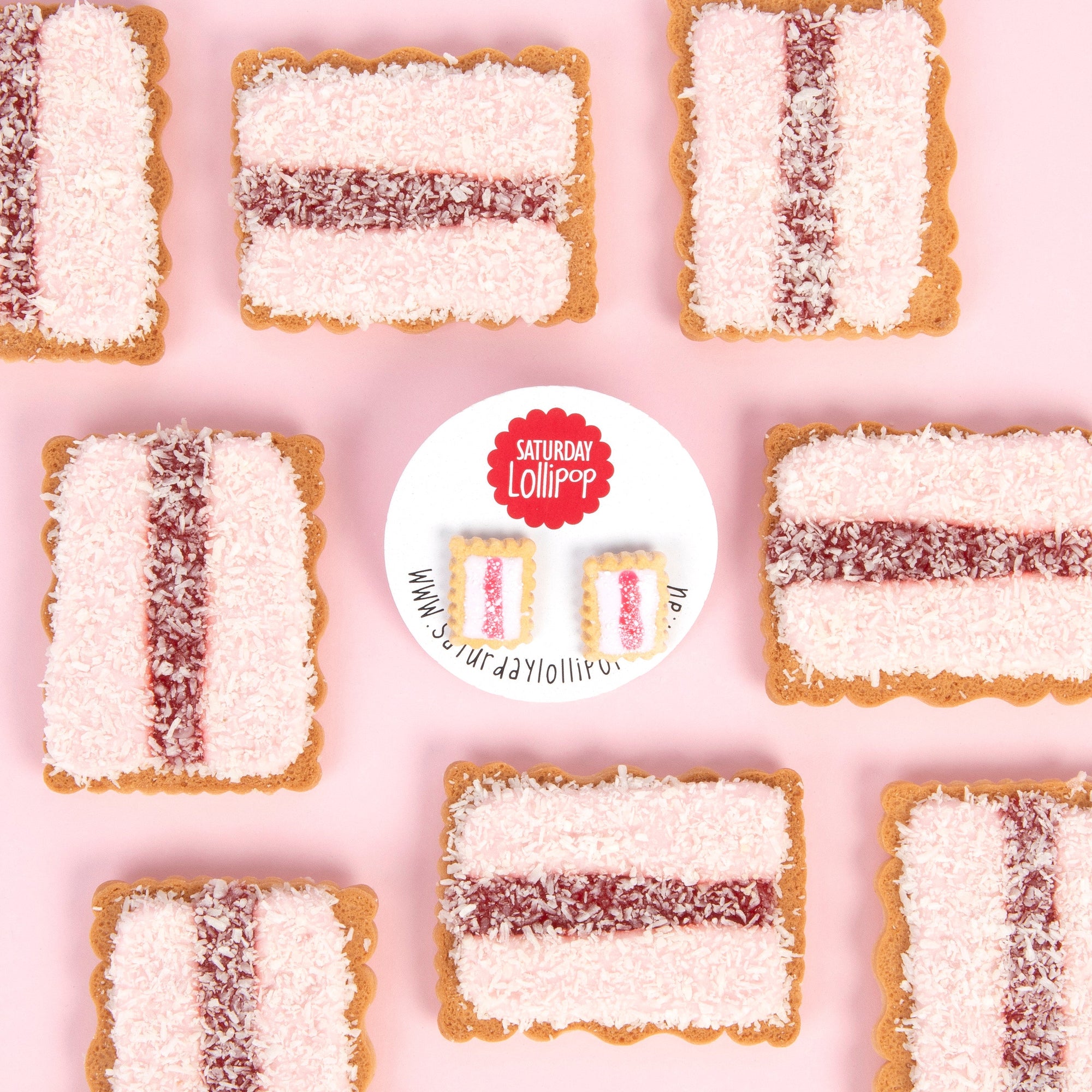 Iced Vovo Stud Earrings