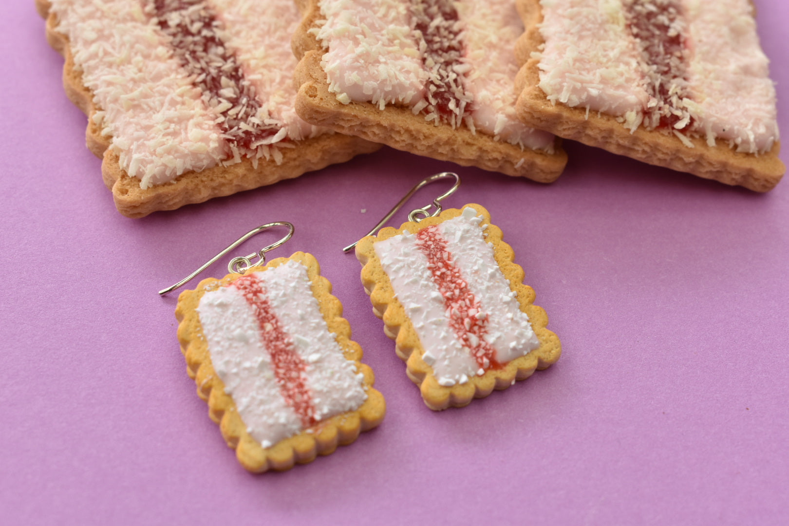 Iced Vovo Dangle Earrings