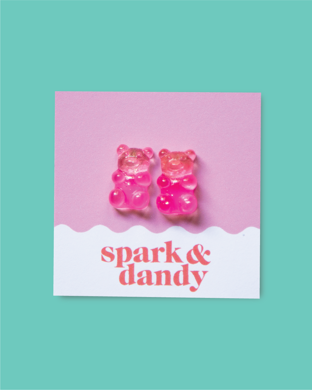 Berry Gummy Bear Studs